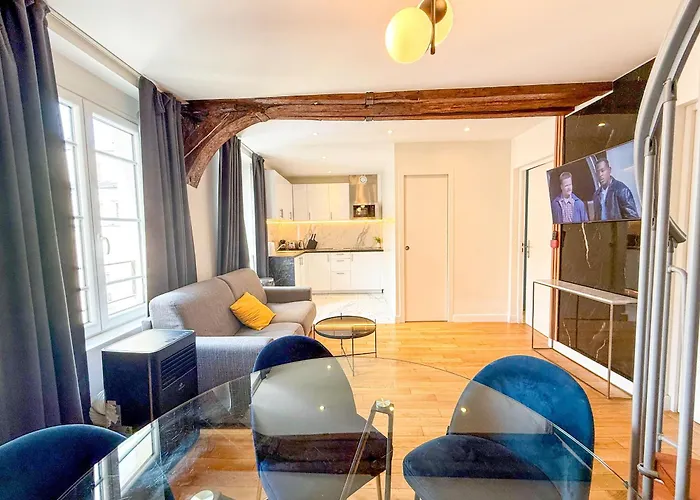 Urban Flat 176 - Charming 3 Bedroom In Montorgueil