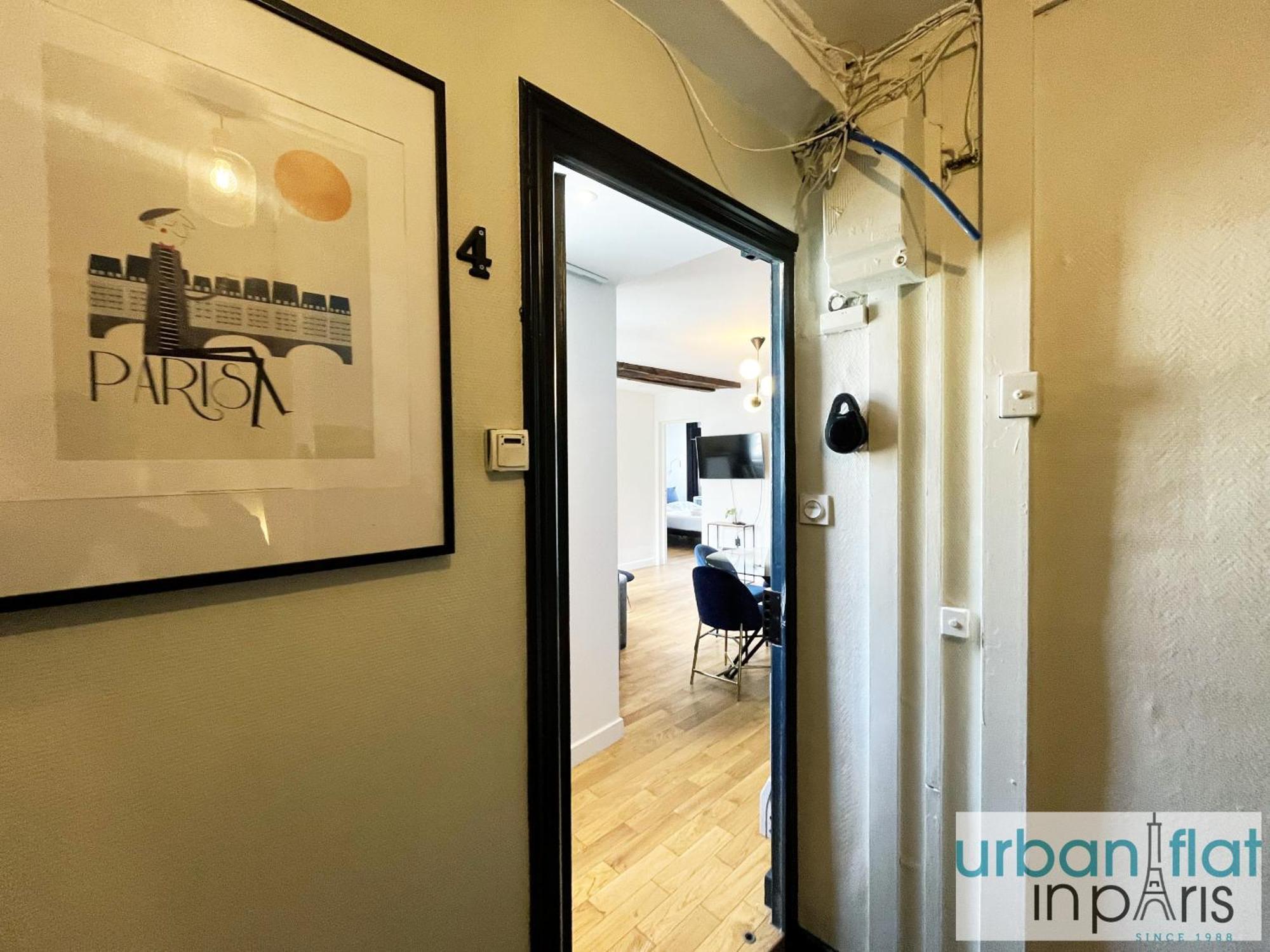 Apartment Urban Flat 176 - Charming 3 Bedroom In Montorgueil